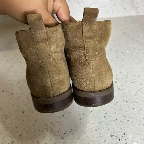Franco Sarto Llena Brown Suede Ankle Boot Bootie​​​ - Picture 3 of 10